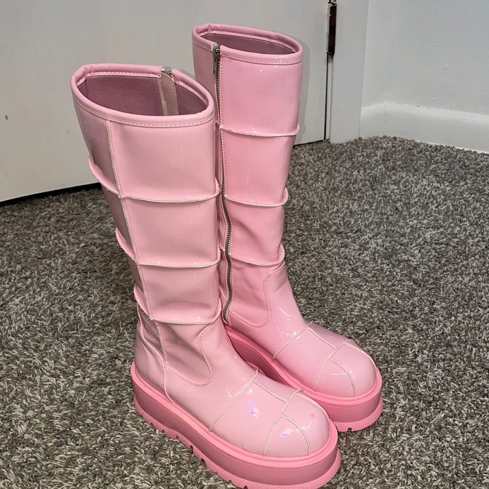 Pink Dimona boots dolls kill